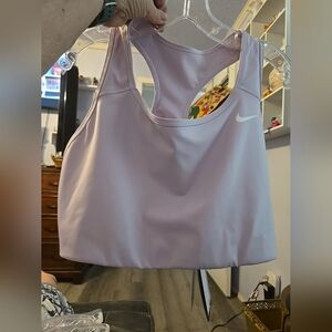 Nike Swoosh 2X Plus Size Lavender Purple  Sports Bra! NEW